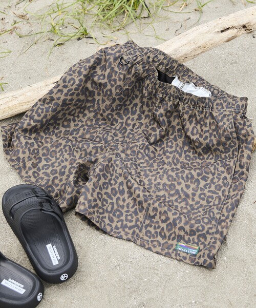 FREAK'S STORE(フリークスストア)の「限定展開 コットンナイロン イージーショーツ/ポケッタブル(その他パンツ・メンズ・チャコールグレー/レオパード/ブラック系その他2/グレー系その他/ブラック系その他/カモフラージュ/マルチ/オリーブ/パープル/ネイビー/ベージュ/ブラック・SMALL/MEDIUM/LARGE)」の17枚目の写真