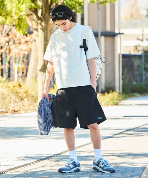 セール】限定展開 コットンナイロン イージーショーツ/ポケッタブル