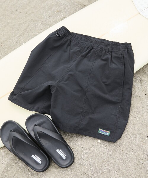 FREAK'S STORE(フリークスストア)の「限定展開 コットンナイロン イージーショーツ/ポケッタブル(その他パンツ・メンズ・チャコールグレー/レオパード/ブラック系その他2/グレー系その他/ブラック系その他/カモフラージュ/マルチ/オリーブ/パープル/ネイビー/ベージュ/ブラック・SMALL/MEDIUM/LARGE)」の13枚目の写真