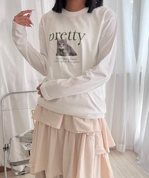 アニマルデザインロンT/長袖Tシャツ