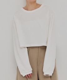 PUBLIC TOKYO | ボリュームスリーブロンTEE(Tシャツ/カットソー)