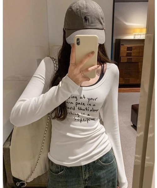 LCT-2309-003 カットソー 長袖 ロンT ラウンドネック ポケット ロンT メンズ 長袖Tシャツ 胸ポケット 天竺 ポケット クルー