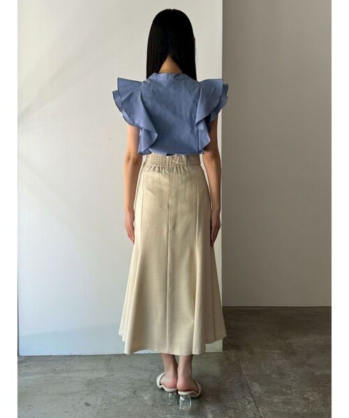 LAGUNAMOON（ラグナムーン）の「フリルピンタックノースリーブブラウス（シャツ/ブラウス・レディース・その他/ブラック/ホワイト/その他1・FREE）」の19枚目の写真