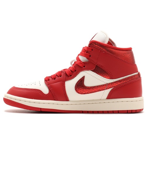 人気ブランド★NIKE AIR JORDAN1★Red Swoosh Amazon | NIKE Jordan レディース WMNS Air Jordan 1 MID SE