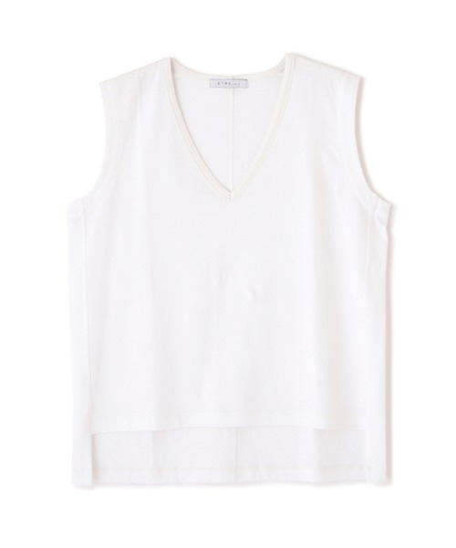 ヘンプコットンスリーブレスプルオーバー（Tシャツ/カットソー