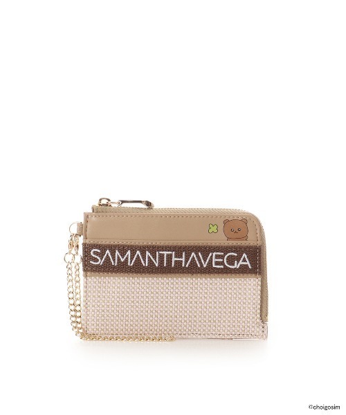 大人気!! SAMANTHAVEGA ×チェゴシム「くまゴシム」テープバッグ チェゴシム×SAMANTHAVEGA 「くまゴシム」ロゴテープバッグ(FREE