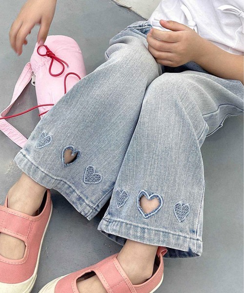 aimoha(アイモハ)の「【aimoha-KIDS-】刺繍デニムパンツ(デニムパンツ・キッズ・ブルー・90/100/110/120/130)」の10枚目の写真