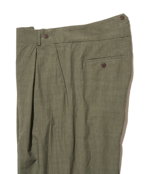 FRANK LEDER（フランクリーダー）の「FRANK LEDER TCS 11 TRIPLE WASHED THIN COTTON (313063)（その他パンツ・メンズ・オリーブ/ブラック・SMALL/MEDIUM）」の15枚目の写真