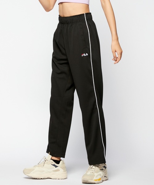 FILA(フィラ)の「スタンダード ジャージパンツ(その他パンツ・レディース・ブラック/チャコールグレー×ブラック/チャコールグレー/ネイビー・LARGE/X-LARGE/MEDIUM)」の12枚目の写真
