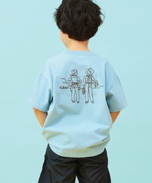 Lee | Lee/リー【110-150cm】【親子コーデ】キッズ COWBOYバックプリントTシャツ/ルーズフィット(Tシャツ/カットソー)
