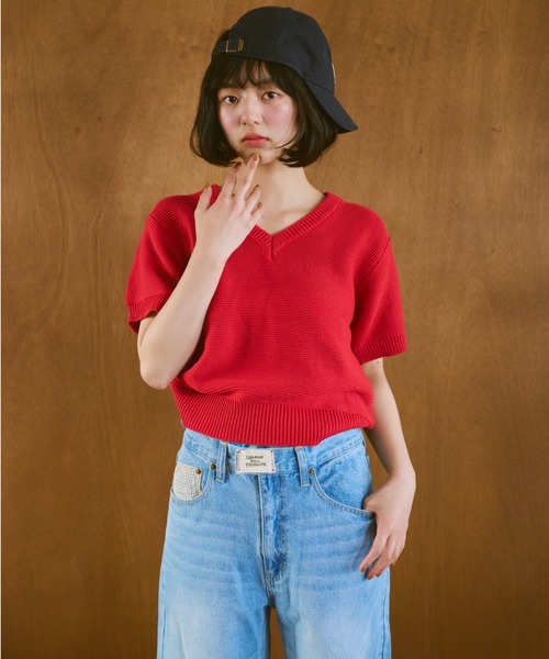 common gull products リズミカルなチェックデニム リズミカルなチェックデニム（デニムパンツ）｜common gull
