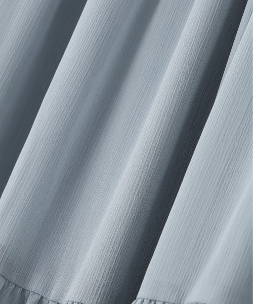 NATURAL BEAUTY BASIC（ナチュラルビューティーベーシック）の「◇【美人百花掲載】楊柳オフショルワンピース楊柳オフショルワンピース（ワンピース・レディース・チャコールグレー/ダークブラウン/ピンク/ライトグリーン・SMALL/MEDIUM/P/S）」の14枚目の写真