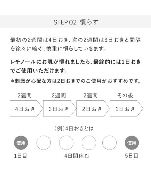 TOUT VERT（トゥヴェール）の「トゥヴェール レチノショット 0.1（美容液/オイル/クリーム・レディース・その他・FREE）」の5枚目の写真