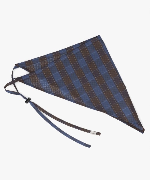 OVERRIDE（オーバーライド）の「OVERRIDE PLAID BABUSHKA / オーバーライド（ヘアバンド・レディース・グレー/ブルー/ブラウン・FREE）」の9枚目の写真