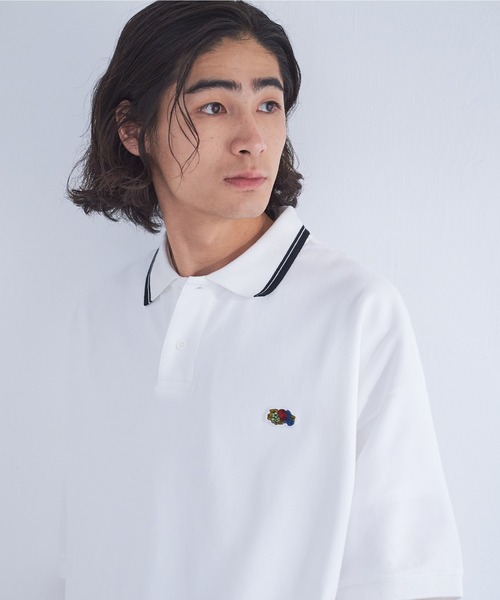 kolor ビッグカノコ　ポロ 公式・アウトレット】HHカノコビッグポロ（ユニセックス