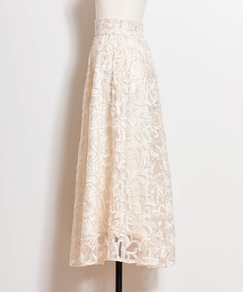 NOELA（ノエラ）の「コード刺繍スカート（スカート・レディース・ネイビー/オフホワイト・S/M）」の16枚目の写真