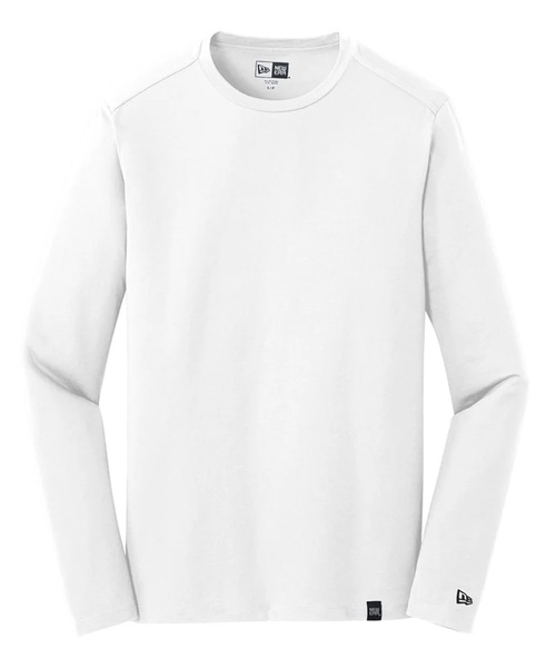 NEW ERA（ニューエラ）の「【New Era】 Heritage Blend Long Sleeve Crew Tee（Tシャツ/カットソー・メンズ・ホワイト/ブラック/ネイビー/ロイヤルブルー/グレー系・S/M/L/XL）」の2枚目の写真