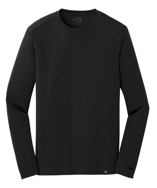 NEW ERA（ニューエラ）の「【New Era】 Heritage Blend Long Sleeve Crew Tee（Tシャツ/カットソー・メンズ・ホワイト/ブラック/ネイビー/ロイヤルブルー/グレー系・S/M/L/XL）」の3枚目の写真
