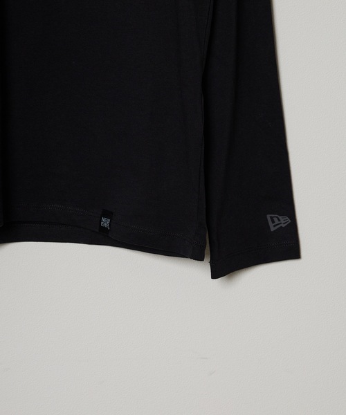 NEW ERA（ニューエラ）の「【New Era】 Heritage Blend Long Sleeve Crew Tee（Tシャツ/カットソー・メンズ・ホワイト/ブラック/ネイビー/ロイヤルブルー/グレー系・S/M/L/XL）」の9枚目の写真
