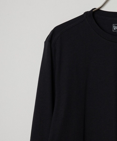 NEW ERA（ニューエラ）の「【New Era】 Heritage Blend Long Sleeve Crew Tee（Tシャツ/カットソー・メンズ・ホワイト/ブラック/ネイビー/ロイヤルブルー/グレー系・S/M/L/XL）」の8枚目の写真