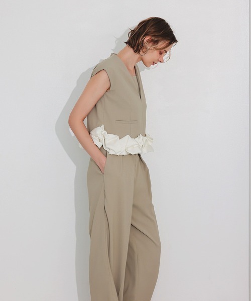 DONOBAN（ドノバン）の「【ANDRESD】whip hem set up dress［ホイップヘムセットアップドレス］（ドレス・レディース・ブラック/モカ/ミント/グレー・S/M/L）」の16枚目の写真