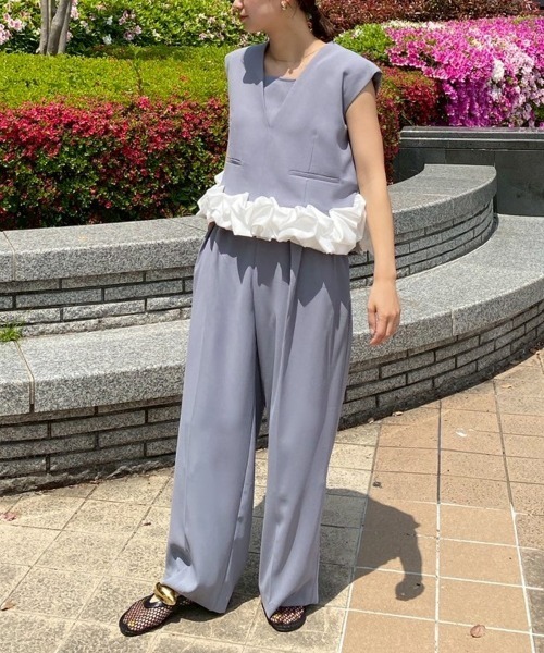 ANDRESD】whip hem set up dress［ホイップヘムセットアップドレス