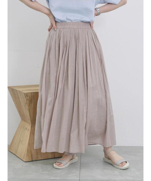 Samansa Mos2 blue(サマンサモスモスブルー)の「ボイルギャザースカーチョ(その他パンツ・レディース・ブラック/ベージュ/シルバーグレー/ブルー・F)」の21枚目の写真