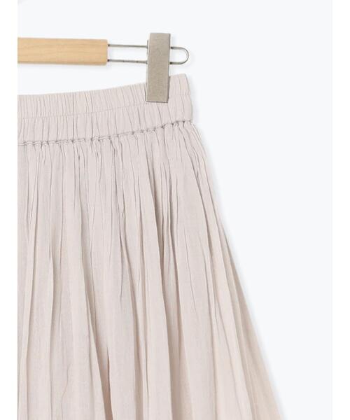 Samansa Mos2 blue(サマンサモスモスブルー)の「ボイルギャザースカーチョ(その他パンツ・レディース・ブラック/ベージュ/シルバーグレー/ブルー・F)」の5枚目の写真