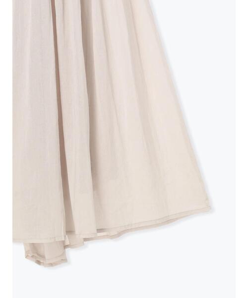 Samansa Mos2 blue(サマンサモスモスブルー)の「ボイルギャザースカーチョ(その他パンツ・レディース・ブラック/ベージュ/シルバーグレー/ブルー・F)」の6枚目の写真