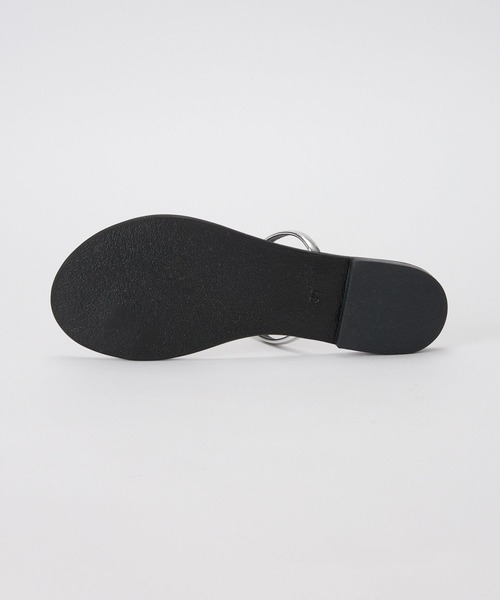 NICOLAS LAINAS（ニコラスライナス）の「【NICOLAS LAINAS】フラットサンダル（サンダル・レディース・ブラック/ベージュ・38inch/37inch）」の13枚目の写真