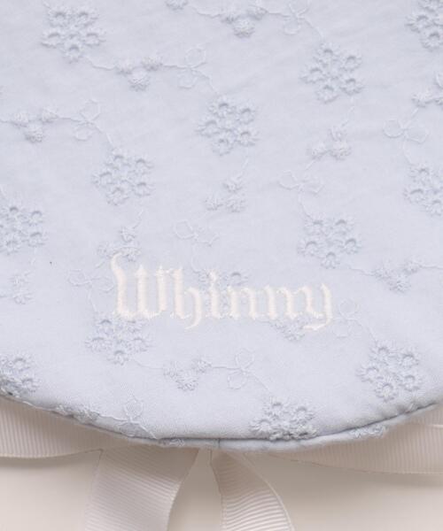 Whinny(ホワイニー)の「Whinny/ぷあぷあ綿雲日和(ハンチング/ベレー帽・レディース・ブラック/ホワイト/サックスブルー・FREE)」の11枚目の写真