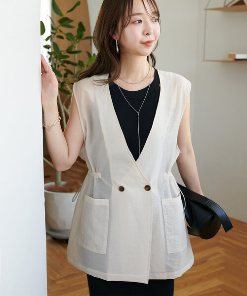 着回し動画あり】シアードロストジレ（その他アウター）｜DISCOAT