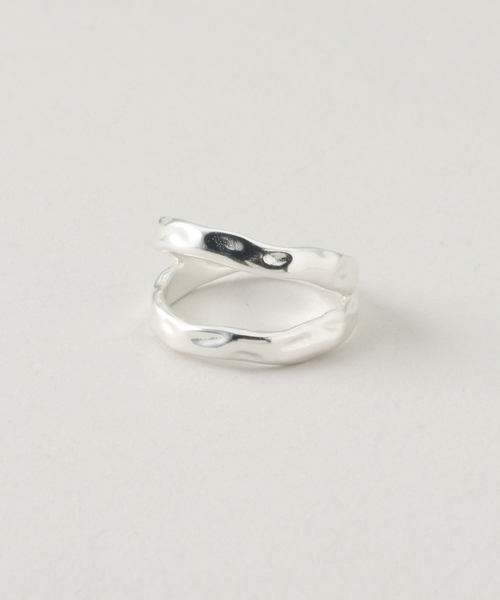 La TOTALITE（ラトータリテ）の「JANE KOENIG/ヤネコン Silver 2連リング（リング・レディース・シルバー・FREE）」の2枚目の写真