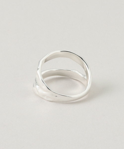 La TOTALITE（ラトータリテ）の「JANE KOENIG/ヤネコン Silver 2連リング（リング・レディース・シルバー・FREE）」の3枚目の写真