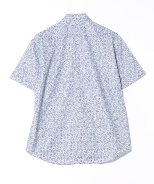 TAKA-Q(タカキュー)の「【ストレッチ】タカキュー ペイズリープリント レギュラーカラー 半袖 シャツ(シャツ/ブラウス・メンズ・ネイビー・MEDIUM/LARGE/X-LARGE)」の2枚目の写真