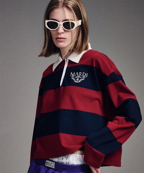 RUGBY SHIRT STRIPE ALUMNI CLASSIQUE（ポロシャツ）｜Mardi Mercredi
