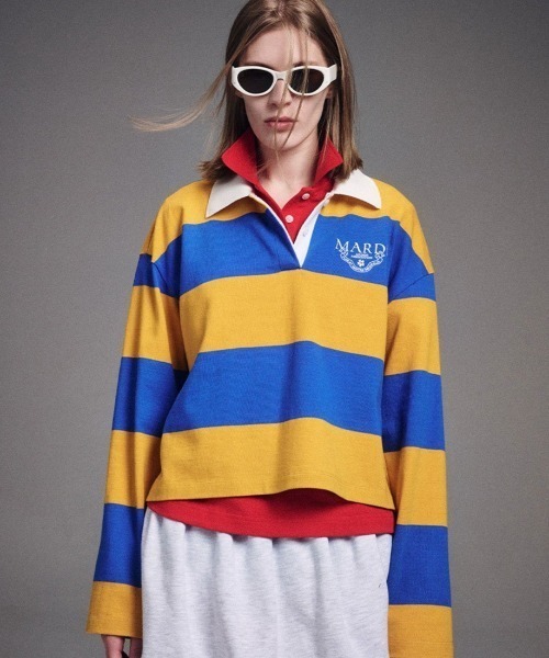 Rugby Shirt Stripe ALUMNI CLASSIQUE — рубашка в полоску, классическая