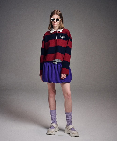 RUGBY SHIRT STRIPE ALUMNI CLASSIQUE（ポロシャツ）｜Mardi Mercredi