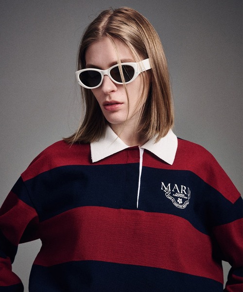 セール】RUGBY SHIRT STRIPE ALUMNI CLASSIQUE / ラグビー シャツ