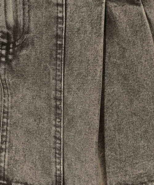 Heather（ヘザー）の「デザインプリーツデニムミニスカート　490988（デニムスカート・レディース・ブラック/ブルー/グレー・S/M）」の9枚目の写真