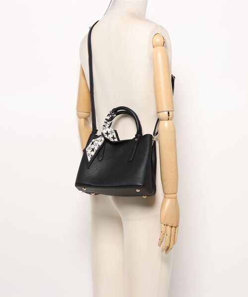 セール】【MAISON BREEZE】スカーフ付きPUレザーバッグ KNF-TP