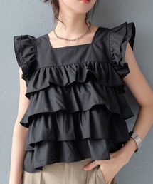 STYLEBLOCK | ティアードフリルブラウス(シャツ/ブラウス)
