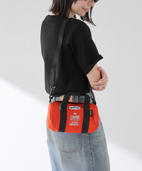 OUTDOOR PRODUCTS（アウトドアプロダクツ）の「230 ROLLBOSTON SMALL PRINT（クラッチバッグ・レディース・ピンク系その他/ブルー系その他/オレンジ/レッド・FREE）」の5枚目の写真