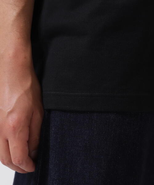 DENHAM（デンハム）の「DENHAM/デンハム/BIG LOGO TEE（Tシャツ/カットソー・メンズ・ブラック/ホワイト・M/S/L）」の17枚目の写真