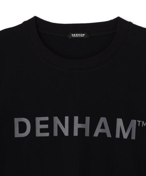 DENHAM（デンハム）の「DENHAM/デンハム/BIG LOGO TEE（Tシャツ/カットソー・メンズ・ブラック/ホワイト・M/S/L）」の5枚目の写真