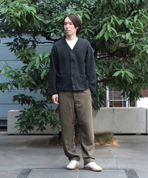 SPELLBOUND（スペルバウンド）の「[ SPELLBOUND / スペルバウンド ] ウール トラウザーズ（スラックス・メンズ・オリーブ・28inch/30inch/32inch）」の17枚目の写真