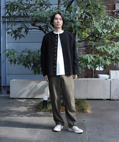 SPELLBOUND（スペルバウンド）の「[ SPELLBOUND / スペルバウンド ] ウール トラウザーズ（スラックス・メンズ・オリーブ・28inch/30inch/32inch）」の18枚目の写真