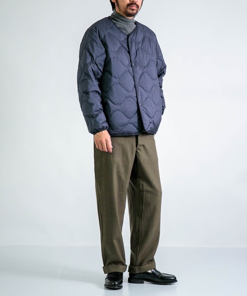 SPELLBOUND（スペルバウンド）の「[ SPELLBOUND / スペルバウンド ] ウール トラウザーズ（スラックス・メンズ・オリーブ・28inch/30inch/32inch）」の4枚目の写真