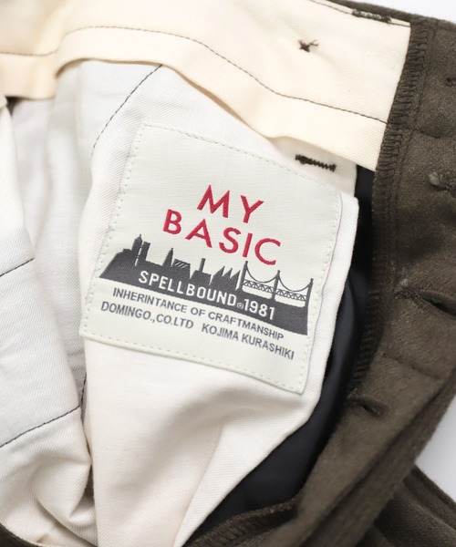 SPELLBOUND（スペルバウンド）の「[ SPELLBOUND / スペルバウンド ] ウール トラウザーズ（スラックス・メンズ・オリーブ・28inch/30inch/32inch）」の14枚目の写真