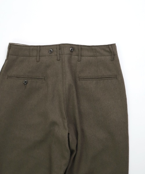 SPELLBOUND（スペルバウンド）の「[ SPELLBOUND / スペルバウンド ] ウール トラウザーズ（スラックス・メンズ・オリーブ・28inch/30inch/32inch）」の15枚目の写真